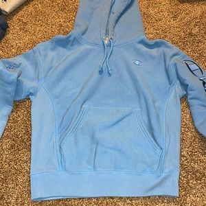 Champion reverse weave hoodie in size small
